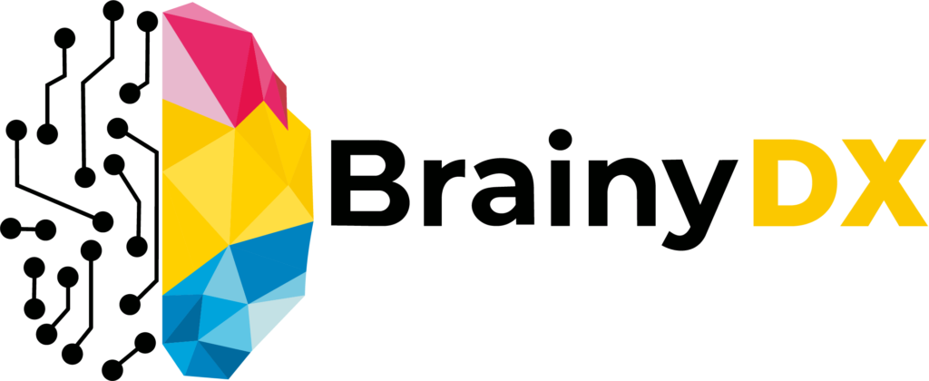 brainydx black logo png